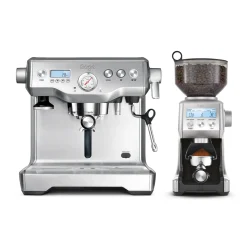 Sage The Dynamic Duo Espressomachine, RVS + The Smart Grinder Pro