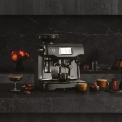 Sage The Oracle Touch Espressomachine, noir