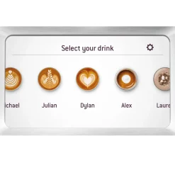 Sage The Oracle Touch Espressomachine, noir