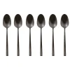 Sambonet Rock Espressolepels 52962KA7, 6-delig zwart diamant