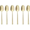 Sambonet Rock Koffielepels 52662PA6, 6-delig champagne