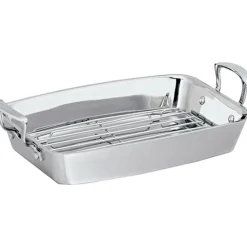 Scanpan Impact Braadslede met Grillrooster, 42x26cm