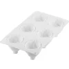 Silikomart Chantilly 120 Siliconen Patisserievorm, 6-vaks