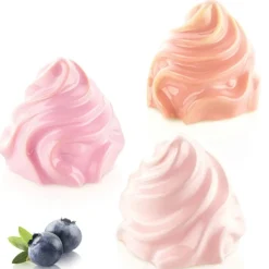 Silikomart Chantilly 120 Siliconen Patisserievorm, 6-vaks