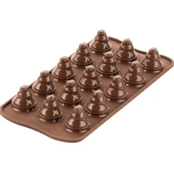 Silikomart Easychoc Choco Trees Chocoladevorm, 15-vaks