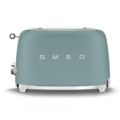 Smeg Broodrooster 2x2 TSF01EGMEU, emerald green mat