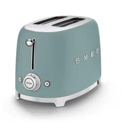 Smeg Broodrooster 2x2 TSF01EGMEU, emerald green mat