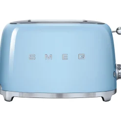 Smeg Broodrooster 2x2 TSF01PBEU, pastelblauw