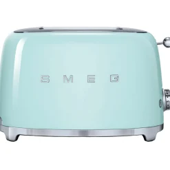 Smeg Broodrooster 2x2 TSF01PGEU, watergroen
