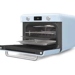 Smeg Combi Stoomoven COF01PBEU, pastelblauw
