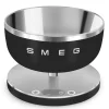 Smeg Digitale Keukenweegschaal KSC01BLMWW, mat zwart