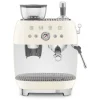 SMEG Espresso Koffiemachine EGF03CREU, crème