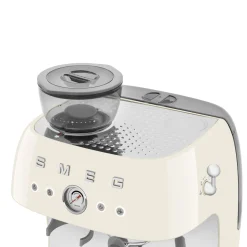 SMEG Espresso Koffiemachine EGF03CREU, crème