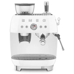 SMEG Espresso Koffiemachine EGF03WHEU, wit