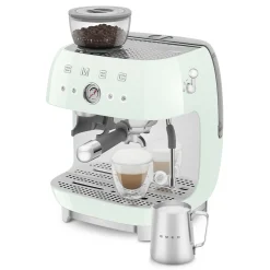 SMEG Espresso Koffiemachine EGF03PGEU, watergroen