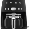 Smeg Filterkoffiemachine DCF02BLMEU, mat zwart