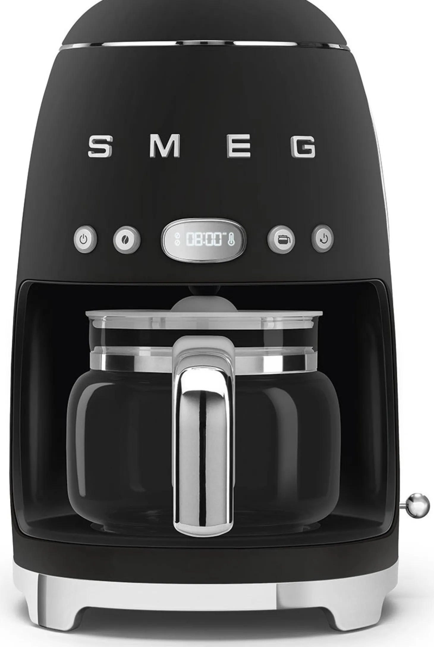 Smeg Filterkoffiemachine DCF02BLMEU, mat zwart