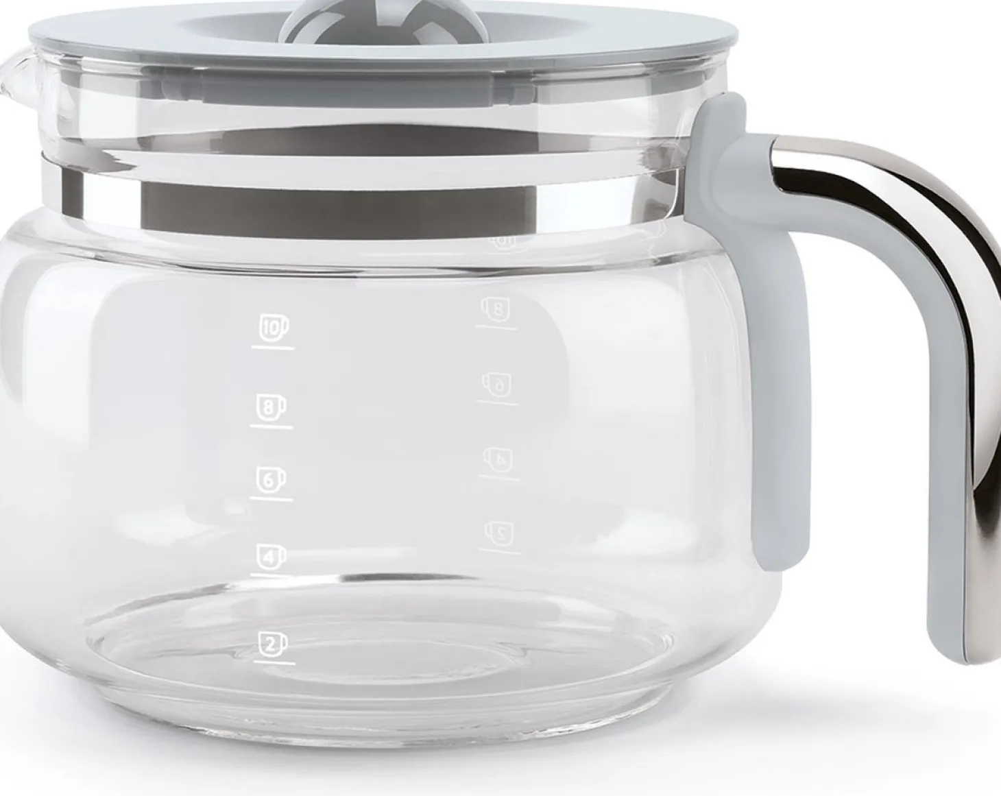Smeg Filterkoffiemachine DCF02BLMEU, mat zwart