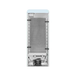 Smeg Jaren 50 Koelkast met Vriesvak FAB28LPB6, pastelblauw linksdraaiend