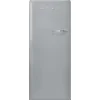 Smeg Jaren 50 Koelkast met Vriesvak FAB28LSV6, zilver linksdraaiend