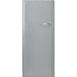 Smeg Jaren 50 Koelkast met Vriesvak FAB28LSV6, zilver linksdraaiend