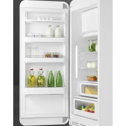 Smeg Jaren 50 Koelkast met Vriesvak FAB28LWH6, wit linksdraaiend