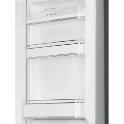 Smeg Jaren 50 Koel-Vriescombinatie Koelkast FAB32RSV6, zilver rechtsdraaiend