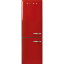 Smeg Jaren 50 Koel-Vriescombinatie Koelkast FAB32LRD6, rood linksdraaiend