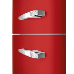 Smeg Jaren 50 Koel-Vriescombinatie Koelkast FAB32LRD6, rood linksdraaiend