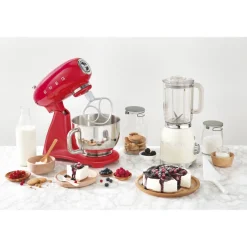 Smeg Keukenmachine SMF03RDEU, rood