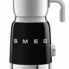 Smeg Melkopschuimer MFF11BLEU, zwart
