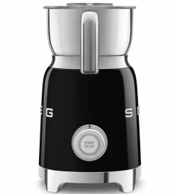 Smeg Melkopschuimer MFF11BLEU, zwart