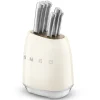 Smeg Messenblok inclusief Messenset KBSF02CR, crème