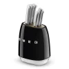 Smeg Messenblok inclusief Messenset KBSF02BL, zwart