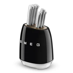 Smeg Messenblok inclusief Messenset KBSF02BL, zwart