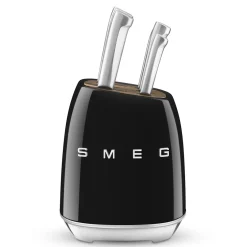 Smeg Messenblok inclusief Messenset KBSF02BL, zwart