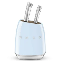 Smeg Messenblok inclusief Messenset KBSF02PB, pastelblauw