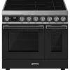 Smeg Portofino Inductiefornuis CPF92IMA, 90cm antraciet