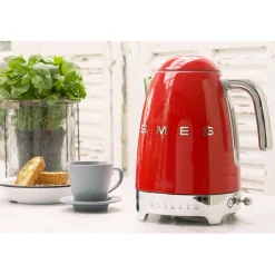 Smeg Variabele Waterkoker KLF04RDEU, rood