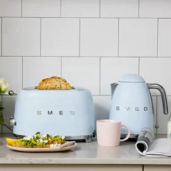 Smeg Waterkoker KLF03PBEU, pastelblauw