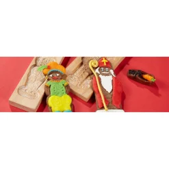 Speculaasplankenset Sint en Piet, 2-delig