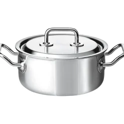 Spring Brigade Kookpan Laag met Deksel, 20cm