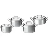 Spring Brigade Starter Pannenset met RVS Deksels, 4-delig