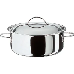 Spring Cristal Kookpan Laag met Deksel, 20cm