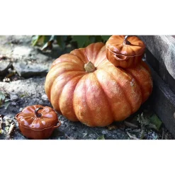 Staub Ovenschaal Pompoen, 12cm oranje