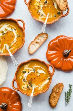 Staub Ovenschaal Pompoen, 12cm oranje