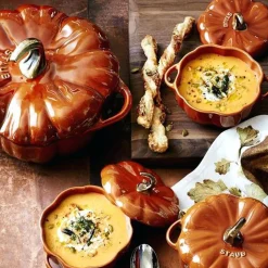 Staub Ovenschaal Pompoen, 12cm oranje