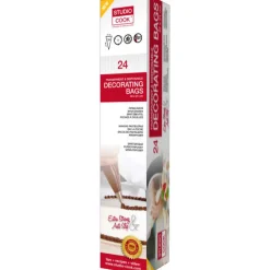 Studio Cook wegwerp spuitzakken, 24 stuks