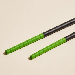Suncraft Nylon Eetstokjes met Siliconen Tip GF-20B, 35cm groen