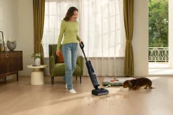 Tineco Floor One S7 Stretch Wet & Dry Dweilstofzuiger Draadloos, zwart